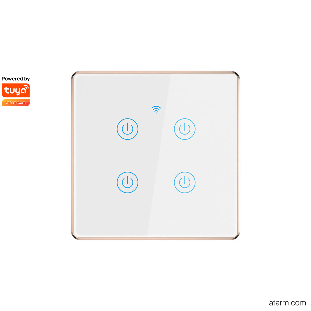 DS-101AW-4 Wi-Fi+BLE 4gang Light Switch - IFREEQ Expo