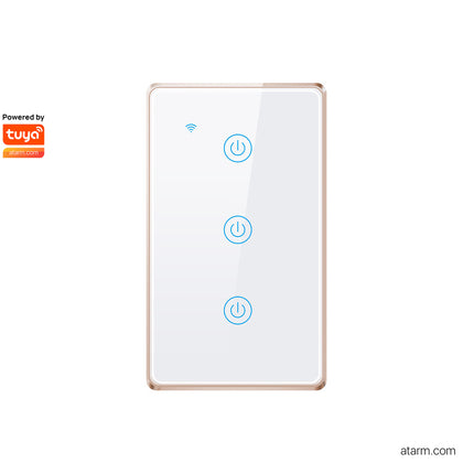 DS-121AW-3 Wi-Fi+BLE 3gang Light Switch - IFREEQ Expo