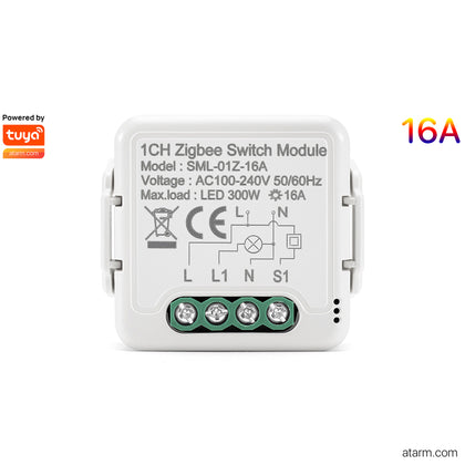 SML-01Z-16A Zigbee 1CH Switch Module